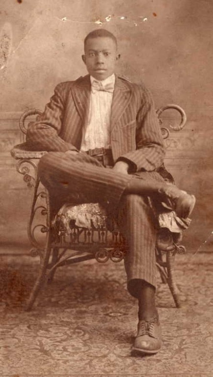 Andrew Hunter son John T Hunter & Minerva Reed
