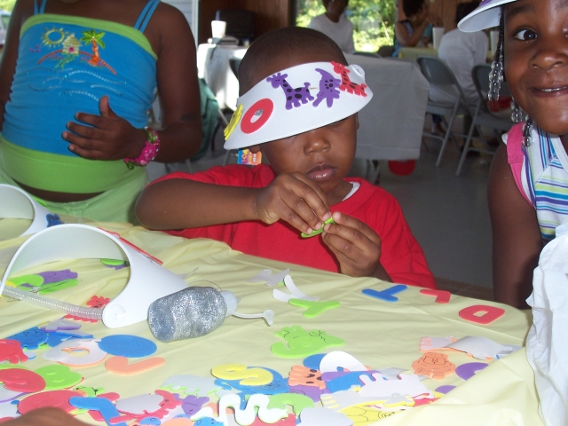 Hard at work . . .