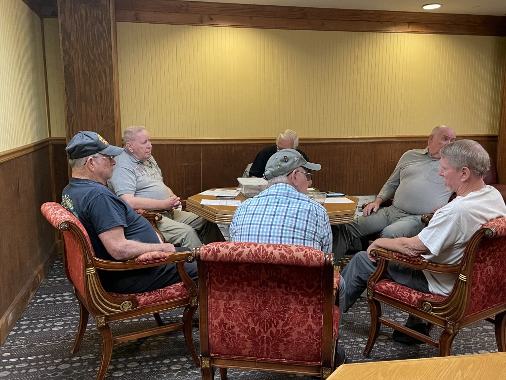 Allan Shroyer, Fred Spaulding, Donn Berney, Fred Britton & Cecil Brown
