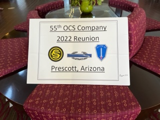 2022 SPRING Reunion Poster in Hotel Lobby
