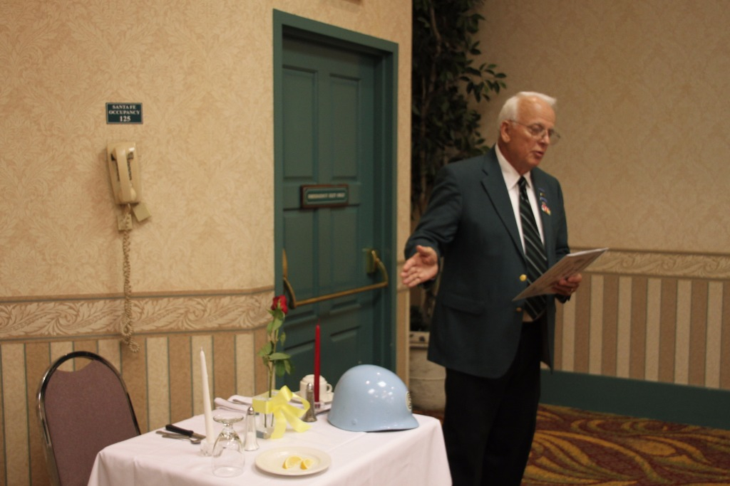 Jerry Cooper recognizing deceased classmates