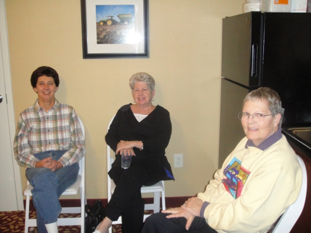 Linda Elwood, Libby Britton & Sally Rock