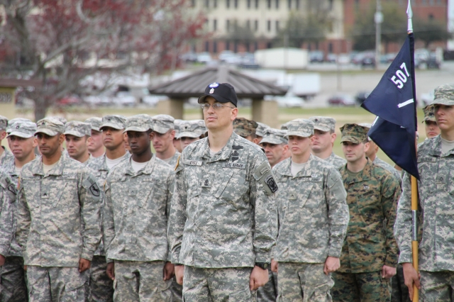 Gradudation Day Ceromonies for over 383 new paratroopers just after receiving their Blood Wings!