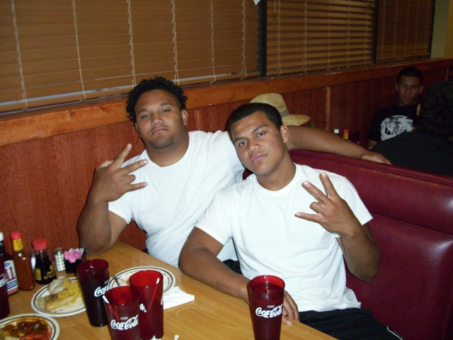 Tuis sons Isley and LT
