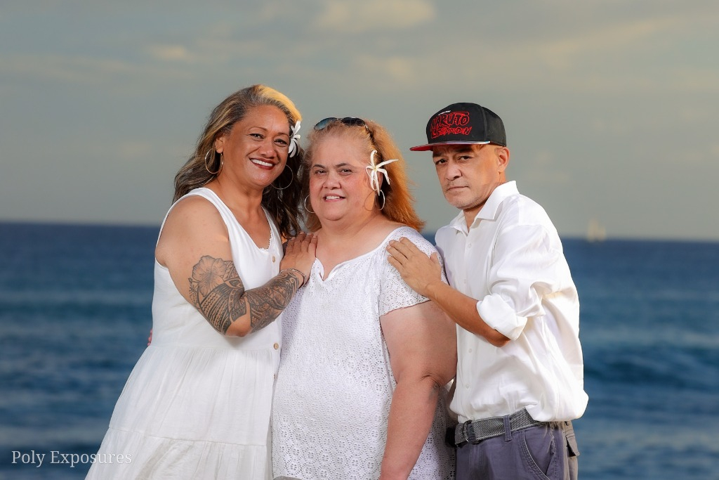 (LtoR) Logotaea Tuifeai (Suapaia) Faatea, Lillian Vendela (Suapaia) Taumua, Jr Sua.