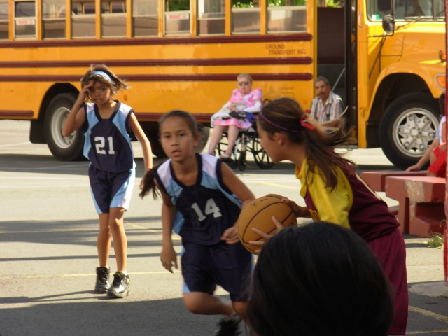 Taryn Sagapolu going for the steal.
Kipeni>Rowena>Tom>Taryn