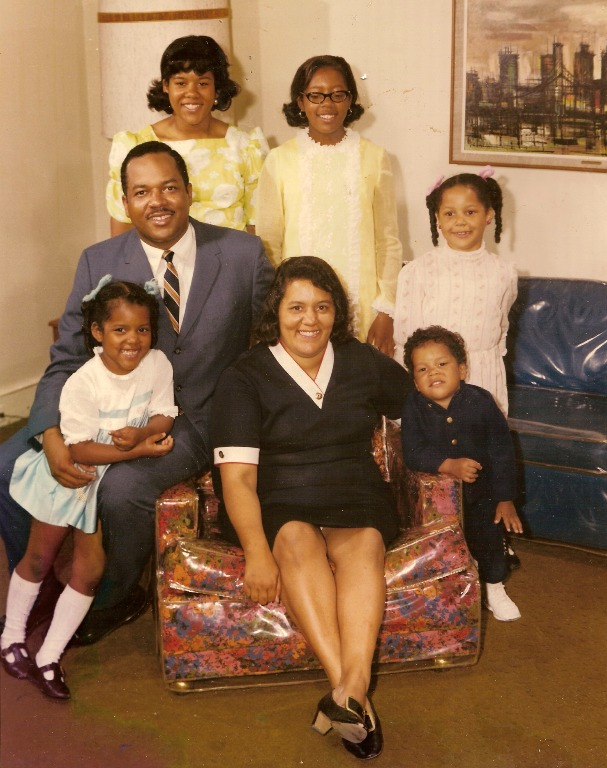 Vanessa, Becky, Felicia, James Jr., Lanette, Antoinette and James III