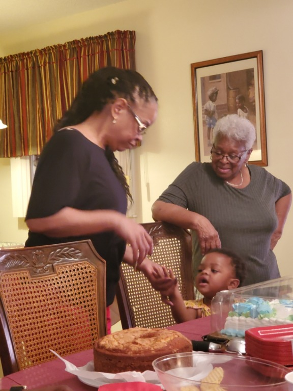 Renee Jones, Amaya Jones and Marva GG Jones 