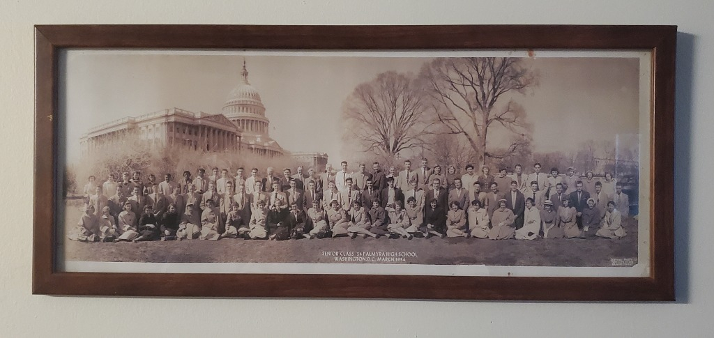 Elaine Myers Senior Class Washington, D.C., 1954