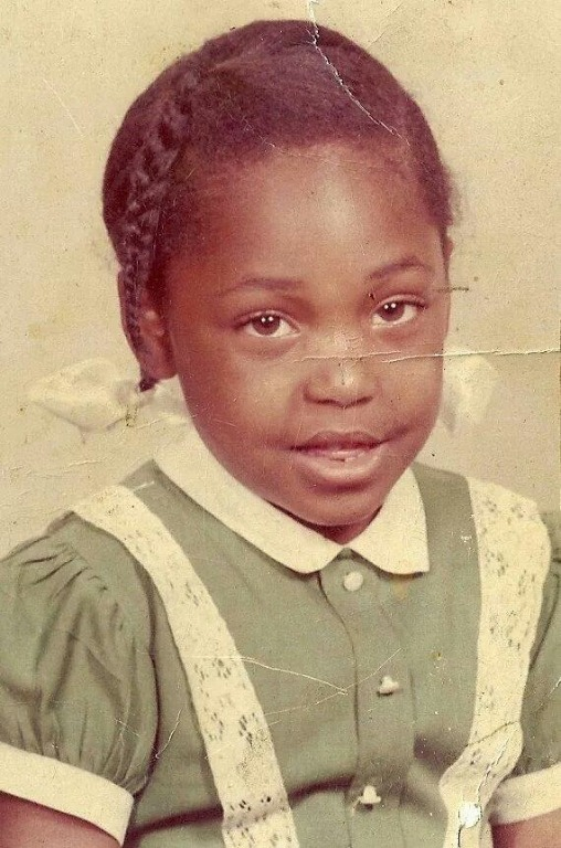 Debbie Myers at 6 years old