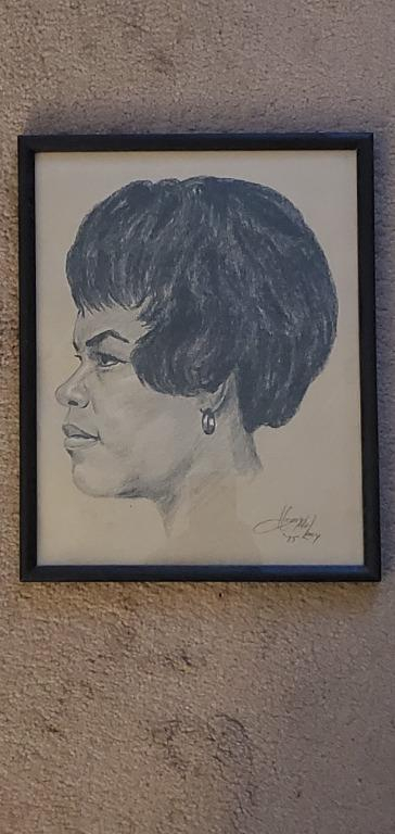 Elaine Brown 1973, Atlantic City, NJ Artist