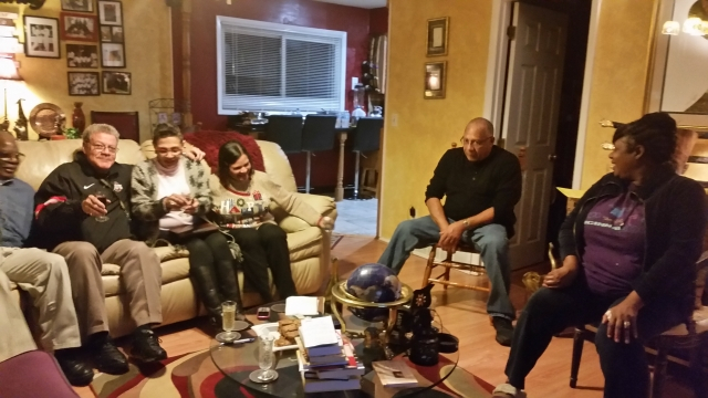 An early planning session at David & Cassandras