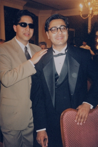 Raj and cousin Deepak
