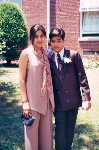 Raj and sister Priya
