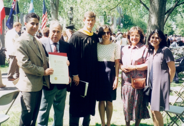 Graduation of brother in law Mark