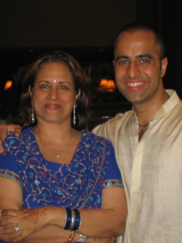 Raj and Usha auntie