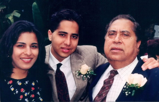 Priya, Raj and Dad