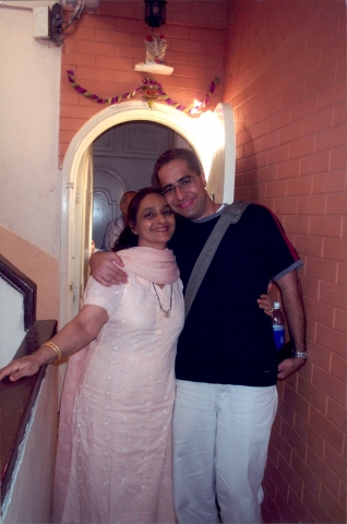 Raj and Lali Auntie in Mumbai