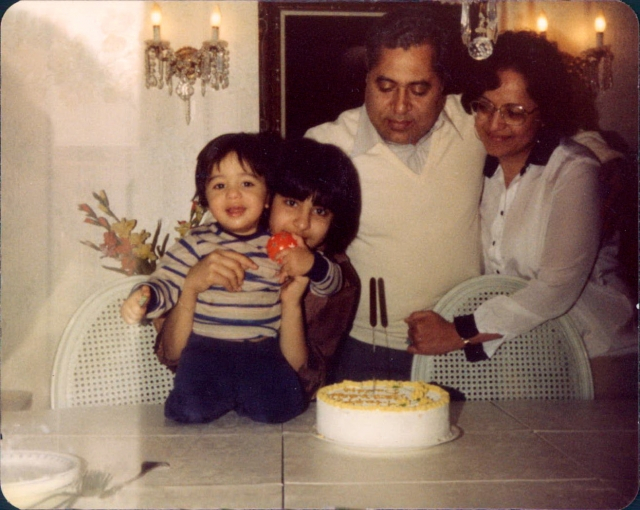 Raj and family