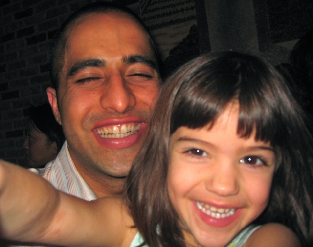 Raj with niece Talia