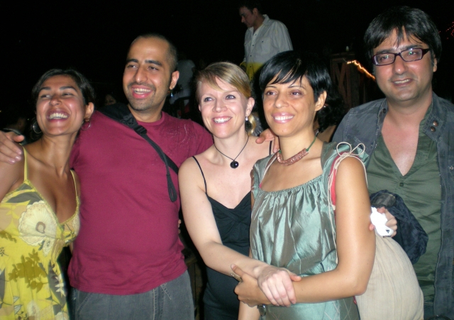 Raj with cousins Tarini, Tine, Rekha and Sundeep
