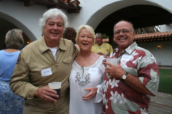L-R: Tom Long, Kay Morton, Marty Stately