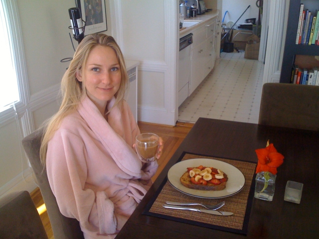 Breakfast prepared with love by Raj