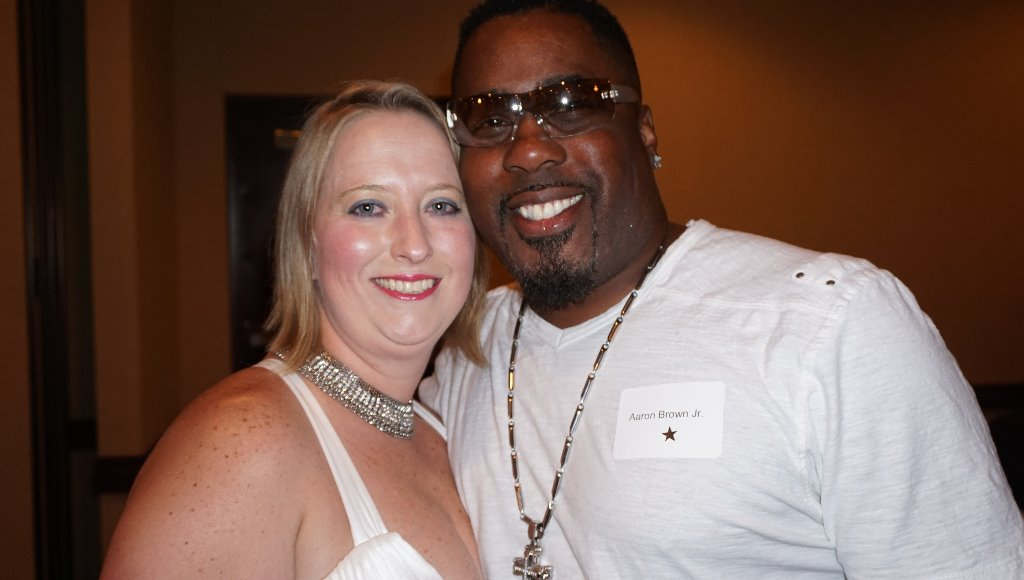 JR w/girlfriend, Christina