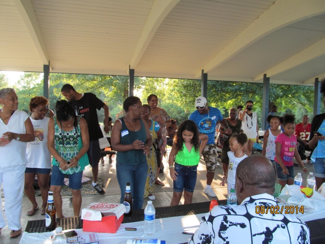 Family - line dancing