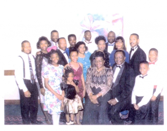 Houston descendants of William Papa Brown, Sr.s sister, Ella (Brown) Webb, including her daughter, Ethel Lee Webb with her husband, Clarence Thompson, and their children, Anthony, Kenneth, Michael, and Janice Thompson (hosts of the 2005 reunion). Also pre