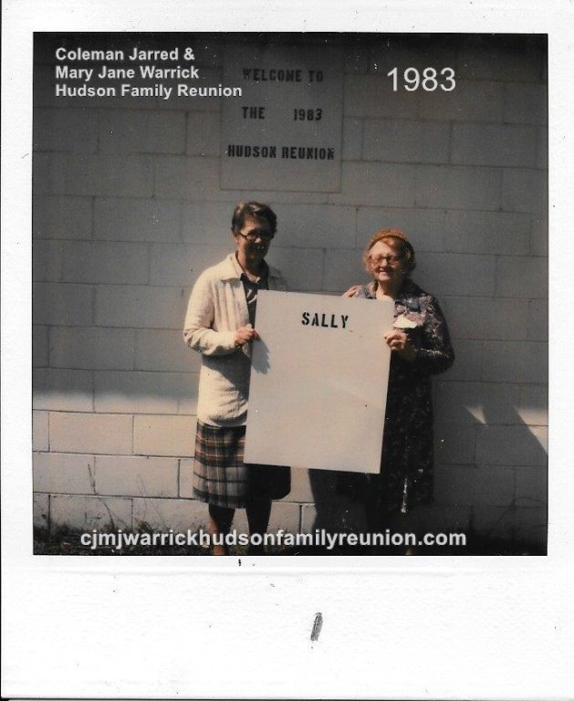 1983 - Family of Sallie - Trudy Sanford, Sudie Warrick Sanford