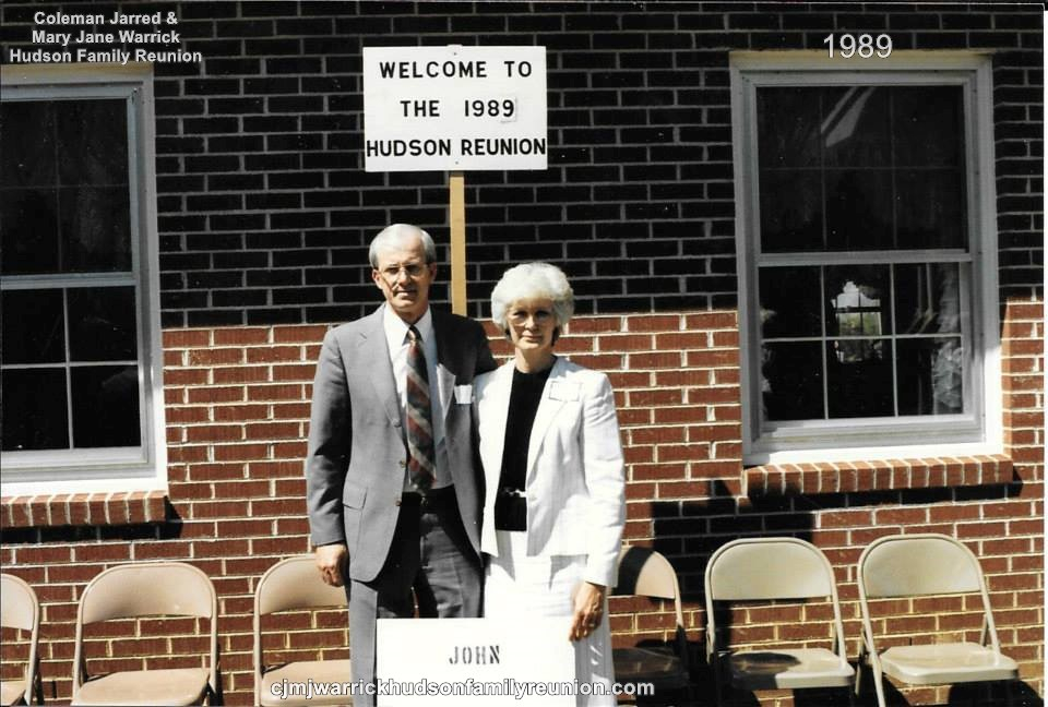 1989 - Family of John: John Troy Hudson, Ann Hudson