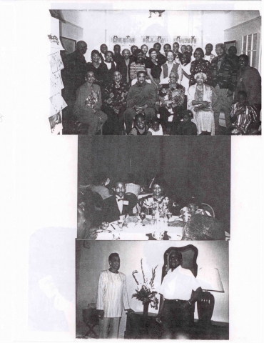Middle Photo: Janice Thompson, daughter of Ethel Lee Webb, with her husband, Glenn, and daughter, Mykia; Bottom photo: Willie Ewing, Srs daughter, Catherine(Ewing) Graves with Walter Brown, Sr.