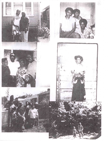 If numbered left to right, top to bottom (6 total): 1) Alans son, Robert, Rose, and Sandis son, Clayton Iler, Jr. (Portland)2) Rose with her children (l to r) Alan, Tony, and Sandi (early 70s), 3) (l to r) Sandi, Alan, Rose, Tony, and Tonys daughter, Bran