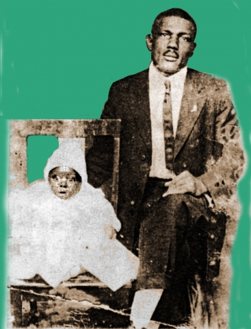William Papa Brown, Sr. with William Buster Brown, Jr.