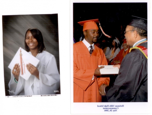 Rashida Harden and Terence Harden II