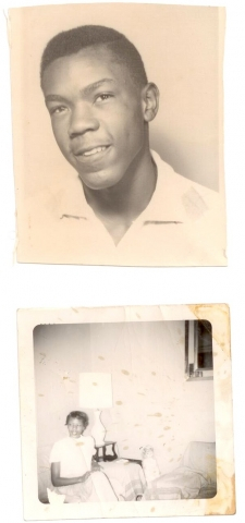 Top: Mama Browns son, Leroy; Bottom: Leroys sister, Beverly (June 1960)