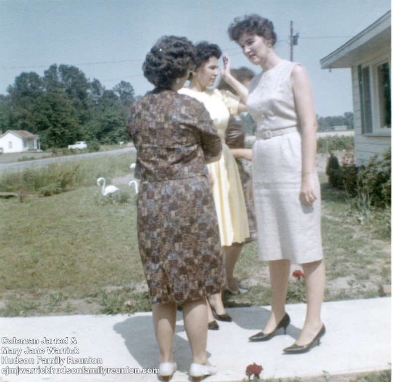 Claudia Hudson w her sis-in-laws, Turkey NC