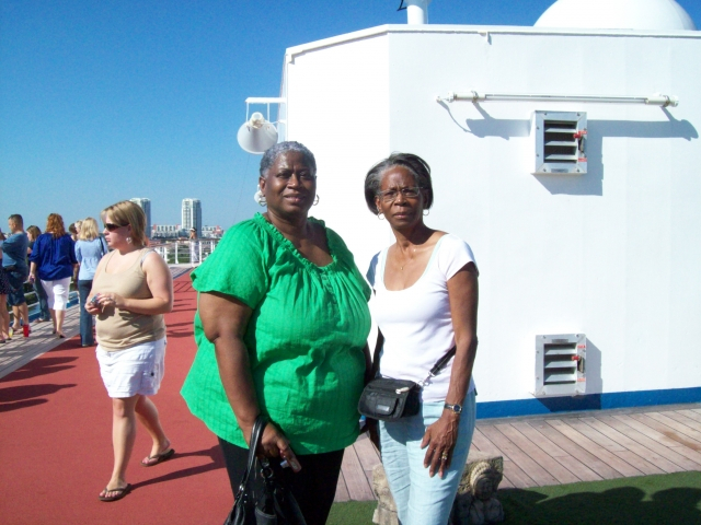 Mary and Francina on top level(12)
Carnival Inspiration 2008