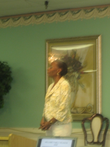 Francina Kerr represents Lula (Moore) Williams children.