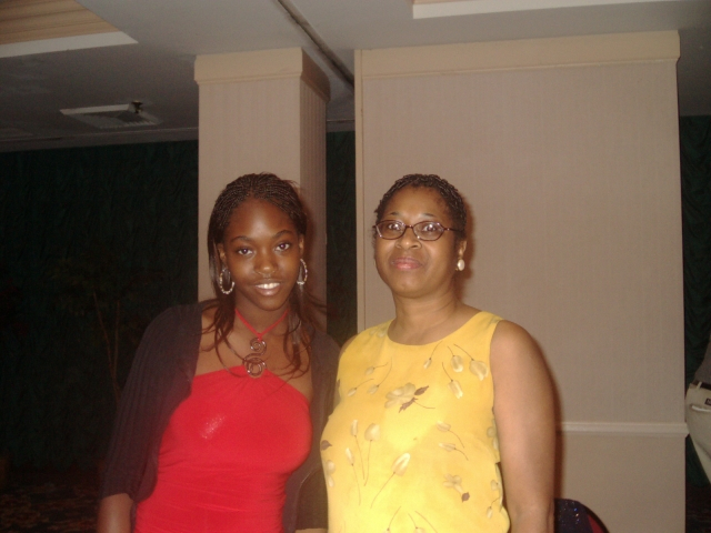 Faith and daughter, Jennifer, at 2003 Family Reunion