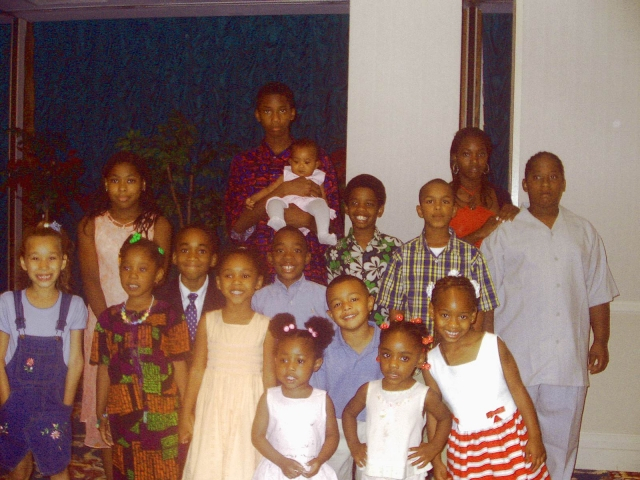 Grand Children at Family Reunion 2003