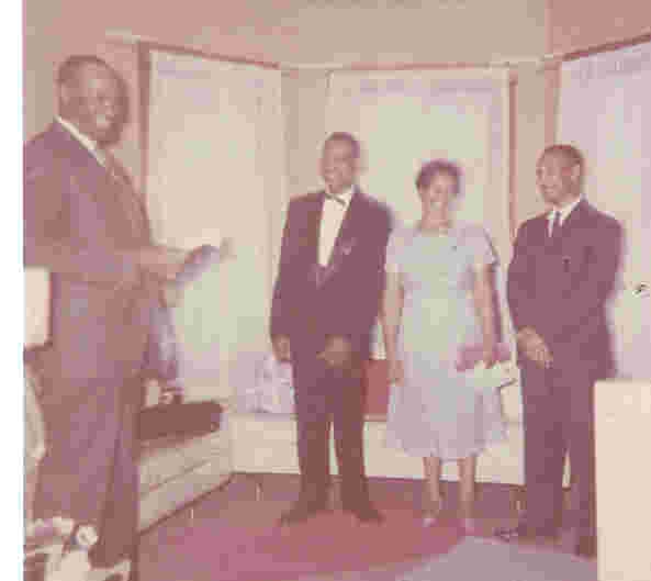Wedding of Daddy and Mary M. Harris (June 1962)