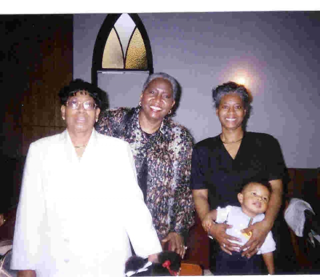 My Aunts: Shirley, Margaret, Vivian & cousin Miguel