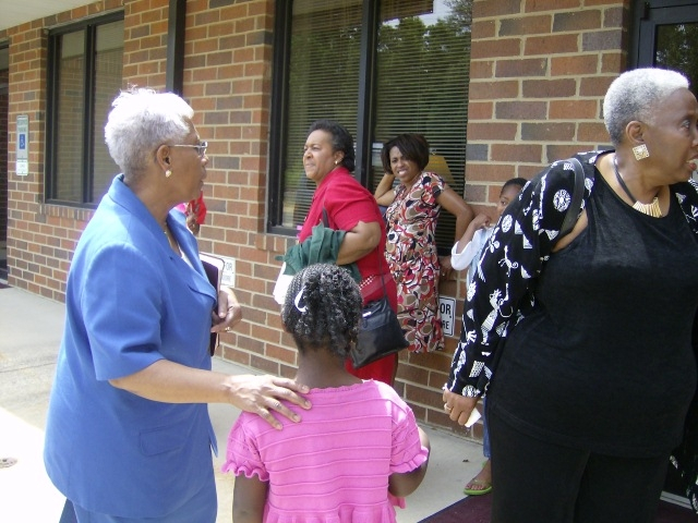 At Uncle Curtiss Church during 2007 Family Reunion