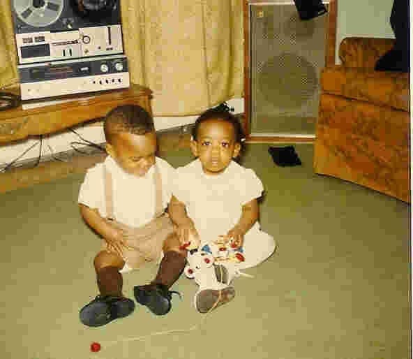 Maurice and Denise  Oh! How close we grew-up together.