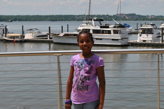 Tiffany at the National Harbor