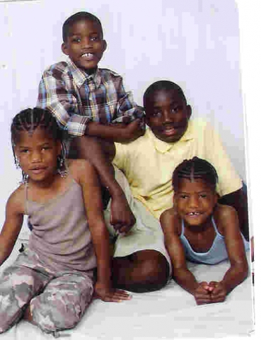 William III, Byron, Brittney, and Brianna Kerr
(Billy and Kichas children)
