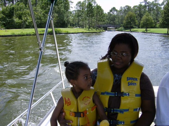 Kicha and Tiffany in Florida