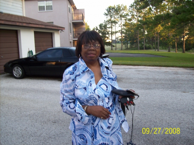 Aunt Juanita at home!!!
